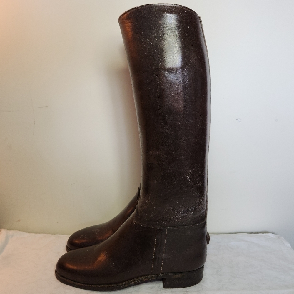 Antique Equestrian Riding Boots - Picture 3 of 12